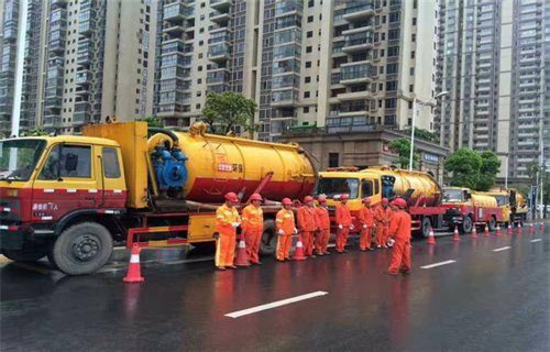 宜章市政管道清淤